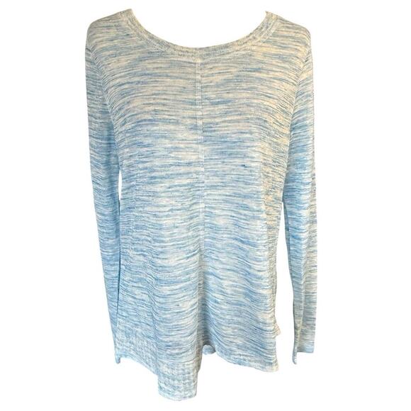 Sundance Beautiful Dreamer Asymmetrical Lightweight Tunic Sweater Top M Blue - Picture 1 of 12